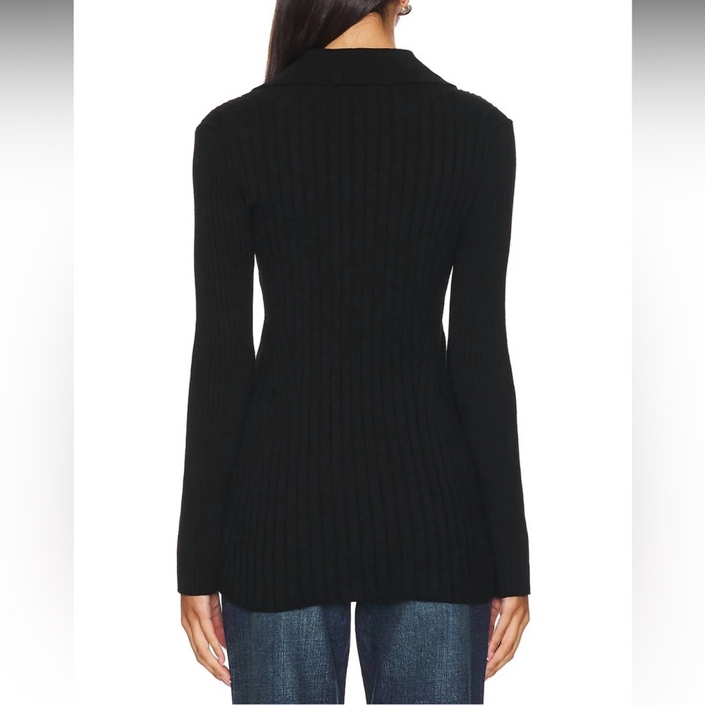 New | Moussy Vintage - Collar Cardigan Large - Picture 2 of 9